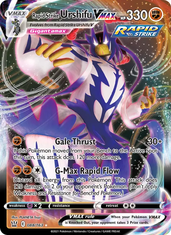 Rapid Strike Urshifu VMAX, 088/163
