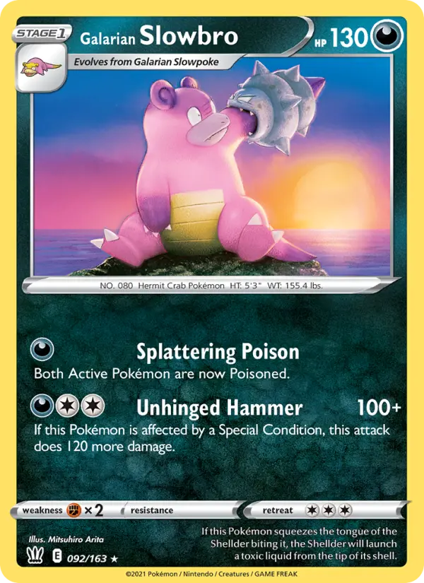 Galarian Slowbro, 092/163