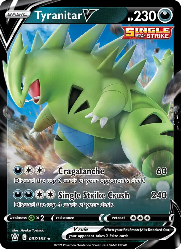 Tyranitar V, 097/163