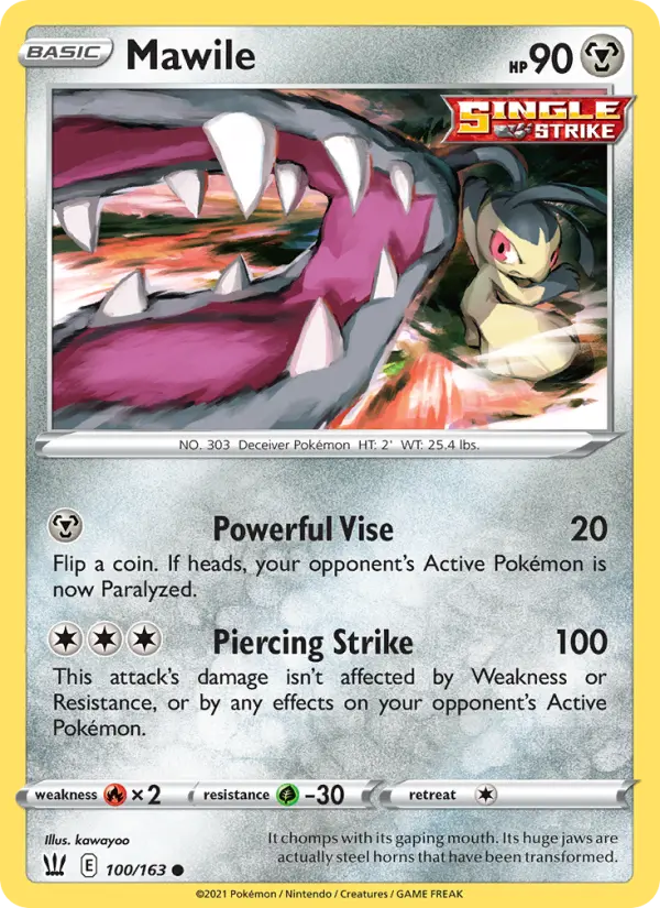 Mawile, 100/163
