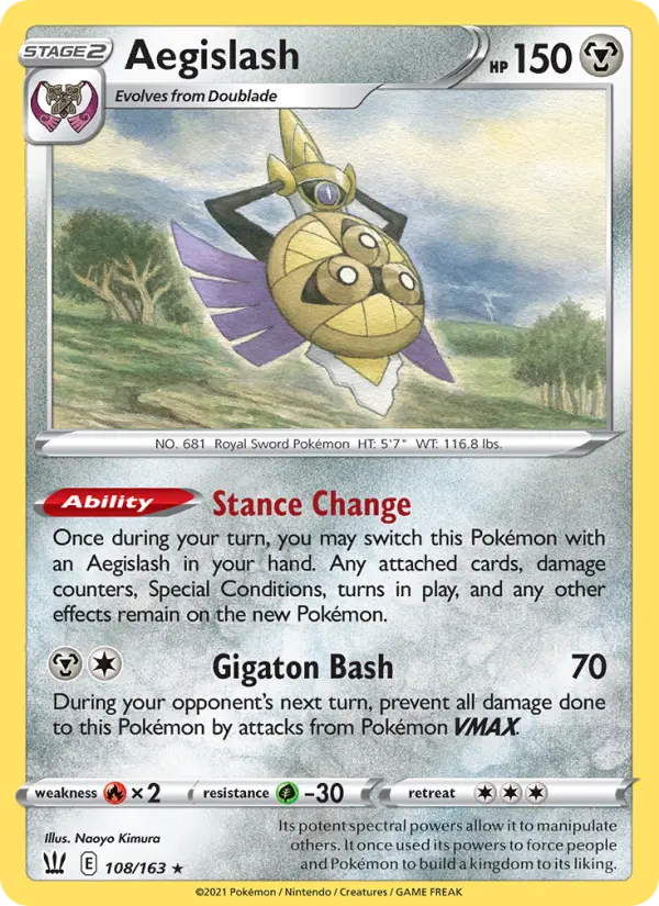 Aegislash, 108/163