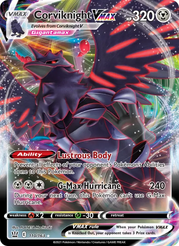 Corviknight VMAX, 110/163