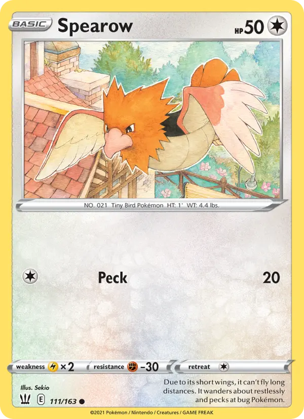 Spearow, 111/163