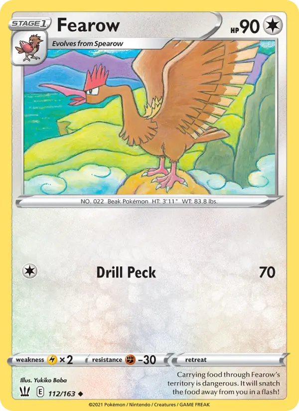 Fearow, 112/163