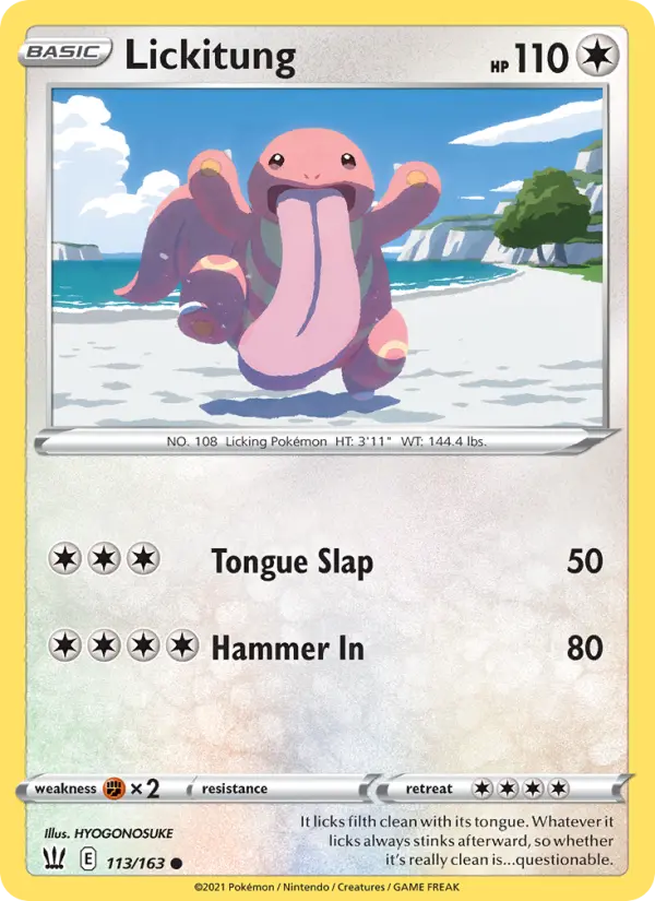 Lickitung, 113/163