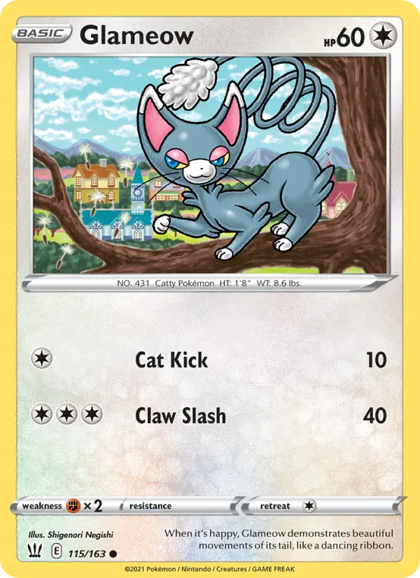 Glameow, 115/163