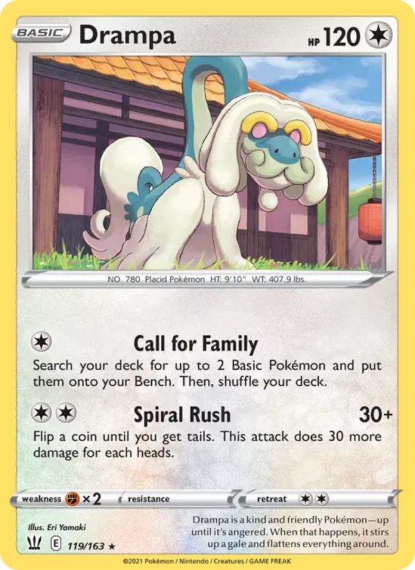 Drampa, 119/163
