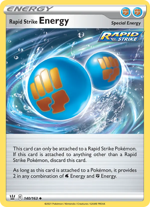 Rapid Strike Energy, 140/163