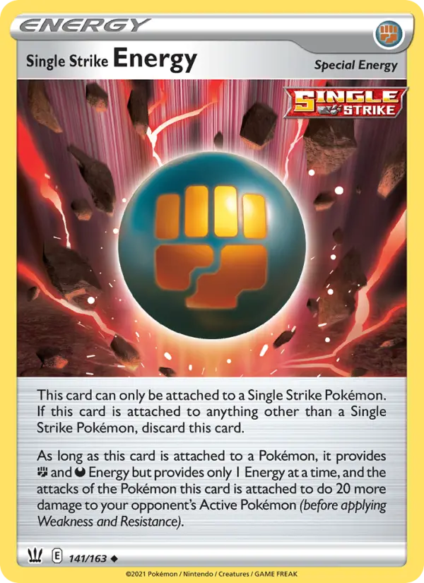 Single Strike Energy, 141/163