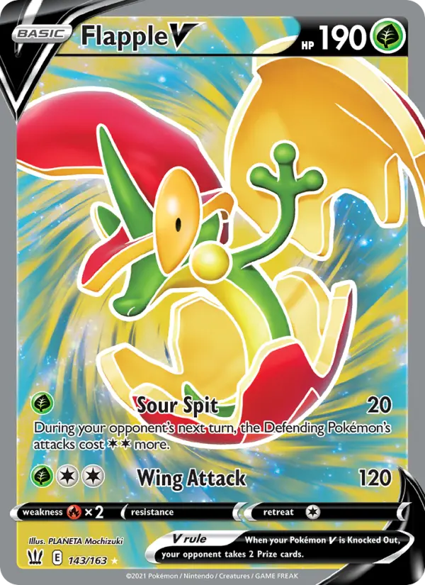 Flapple V, 143/163