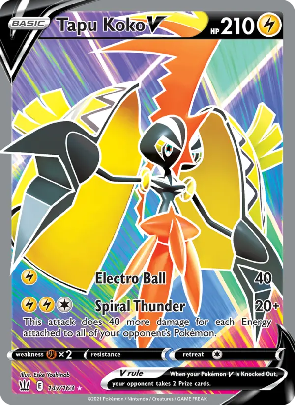 Tapu Koko V, 147/163