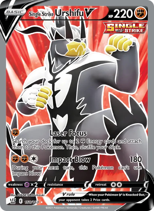Single Strike Urshifu V, 150/163