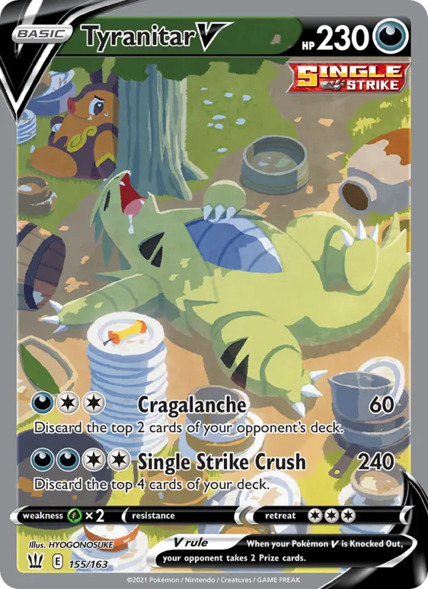Tyranitar V, 155/163