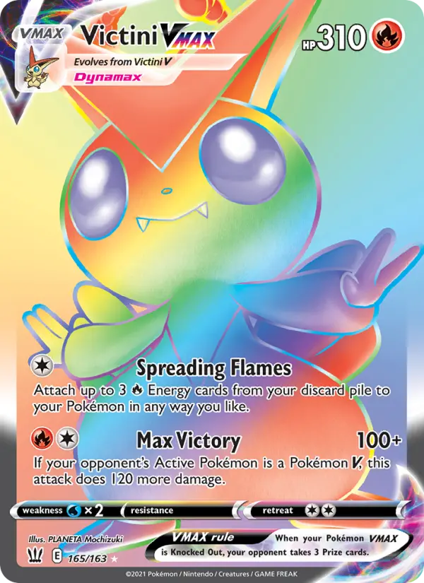 Victini VMAX, 165/163