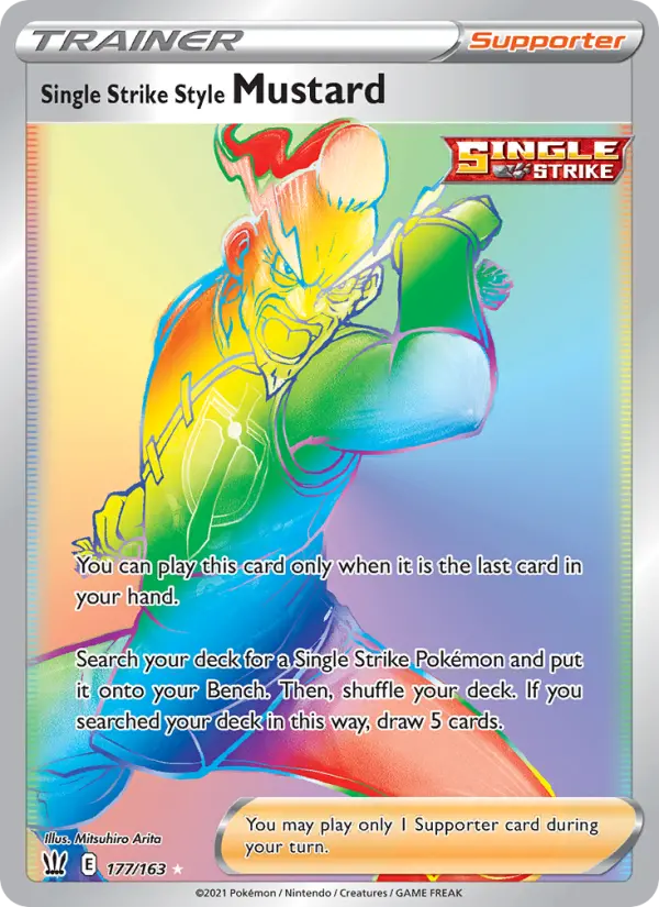 Single Strike Style Mustard, 177/163