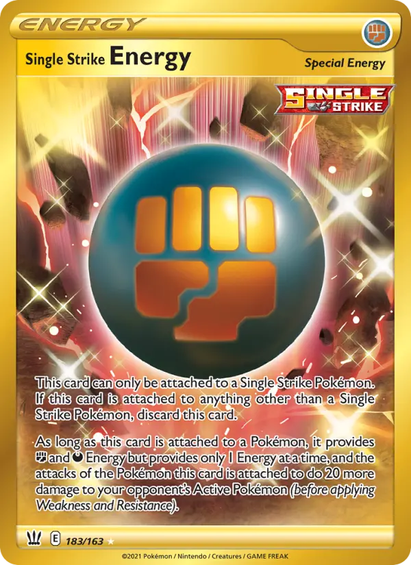 Single Strike Energy, 183/163
