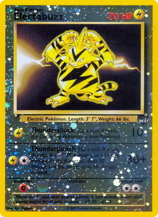 Electabuzz, 001/009
