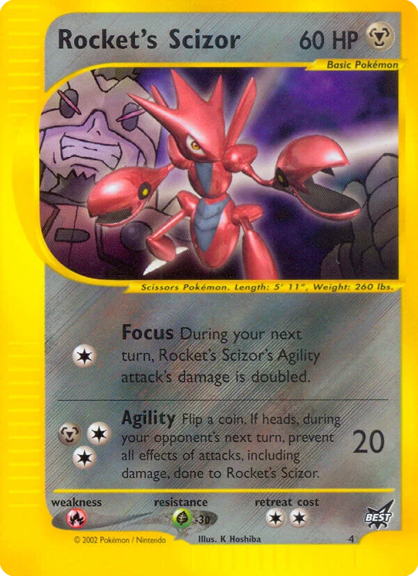 Rocket's Scizor, 004/009