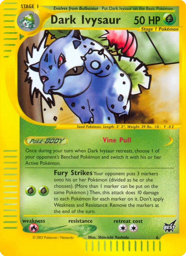 Dark Ivysaur, 006/009