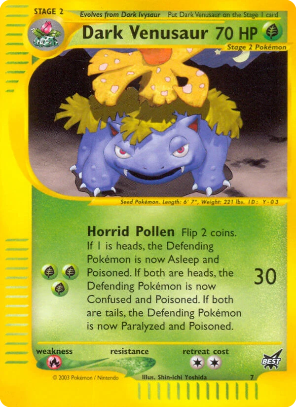 Dark Venusaur, 007/009
