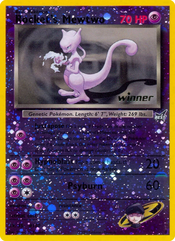 Rocket's Mewtwo, 008/009