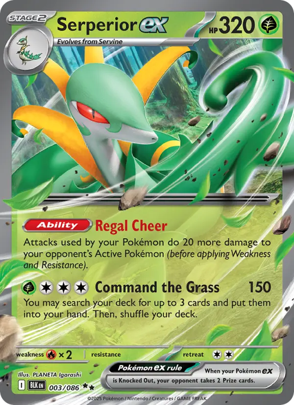 Serperior ex, 003/086