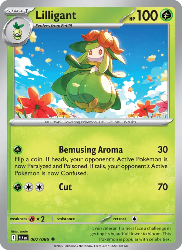 Lilligant, 007/086