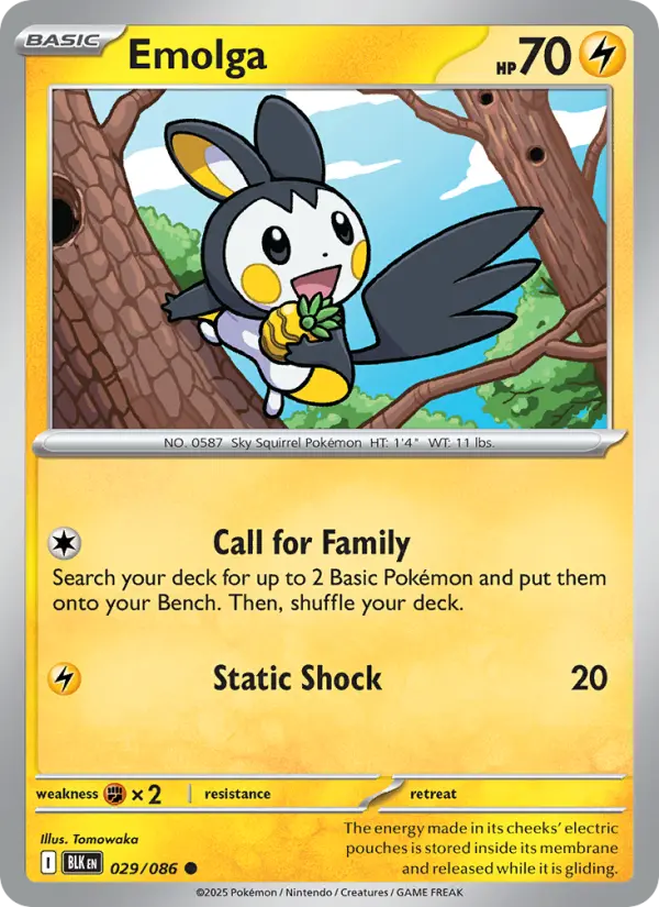 Emolga, 029/086