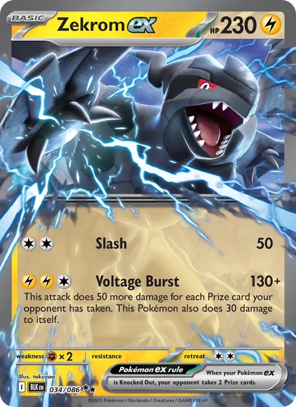 Zekrom ex, 034/086
