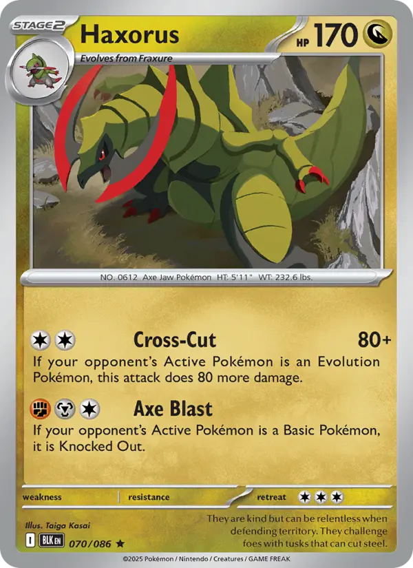 Haxorus, 070/086