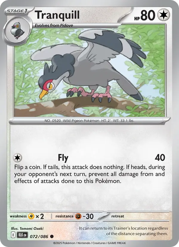 Tranquill, 072/086