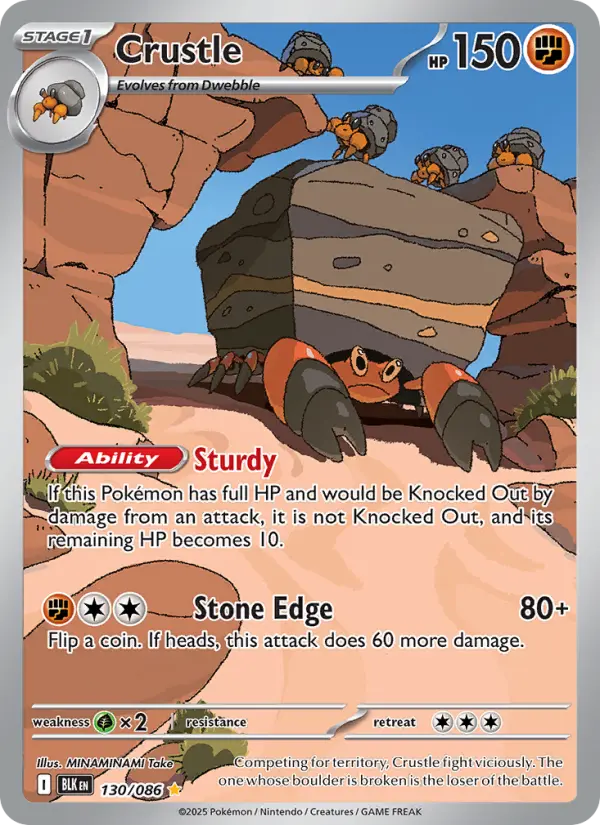 Crustle, 130/086