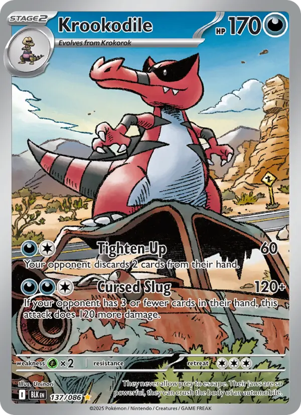 Krookodile, 137/086