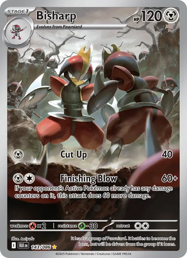 Bisharp, 143/086