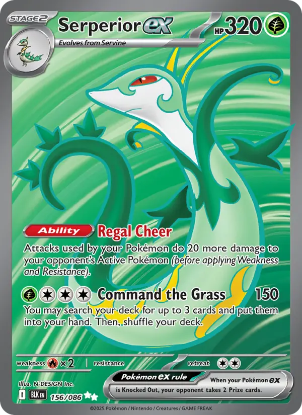 Serperior ex, 156/086