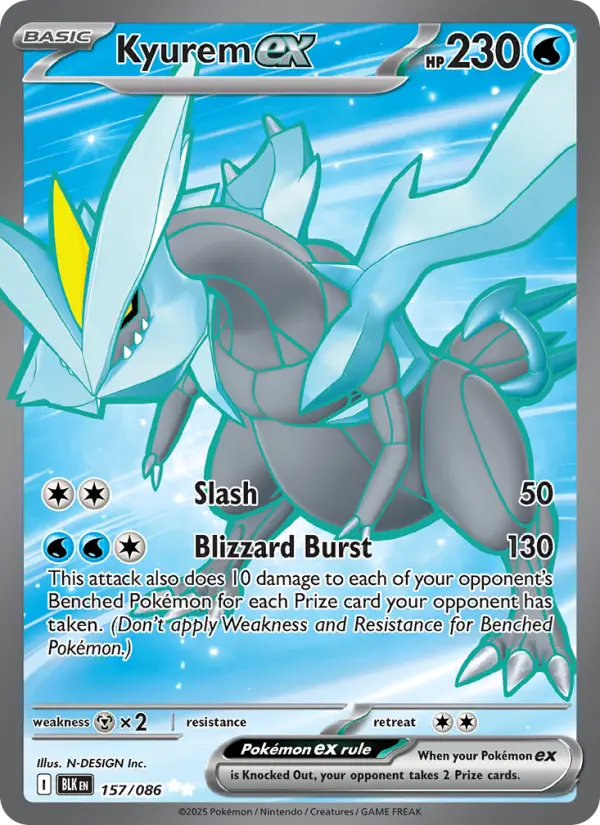 Kyurem ex, 157/086