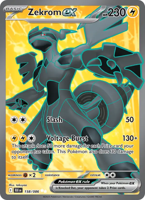 Zekrom ex, 158/086