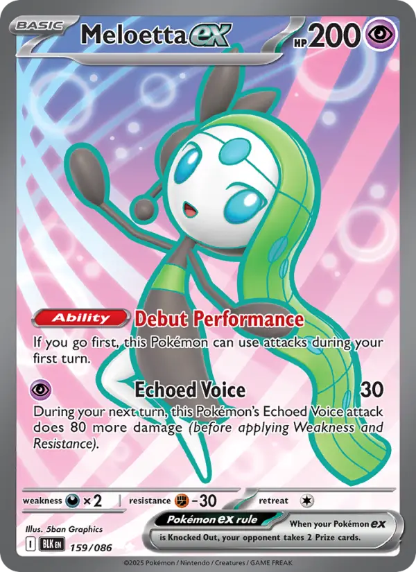 Meloetta ex, 159/086