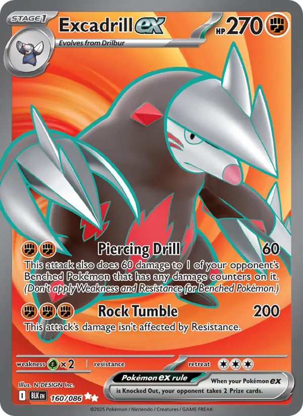 Excadrill ex, 160/086