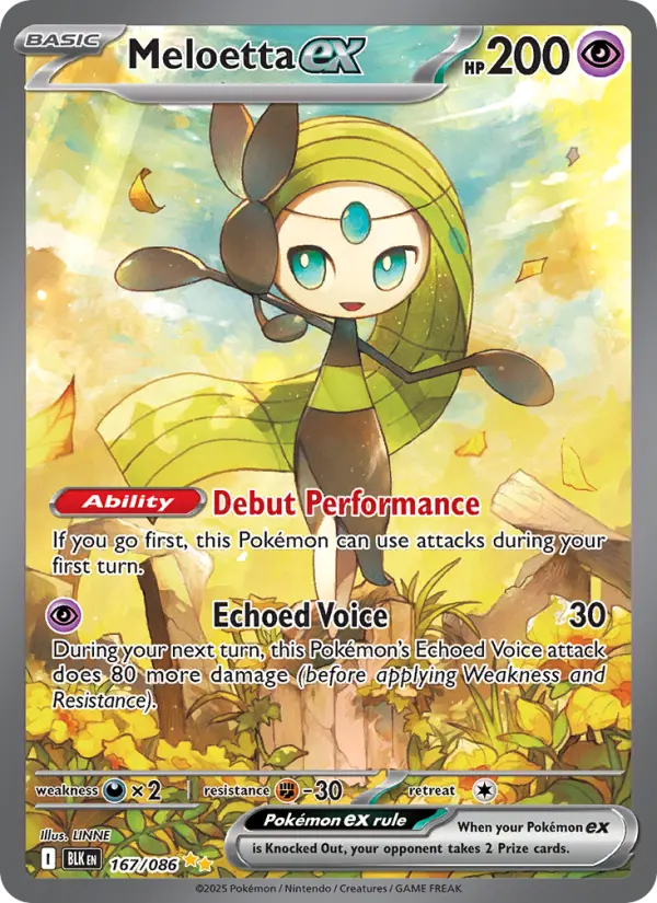 Meloetta ex, 167/086