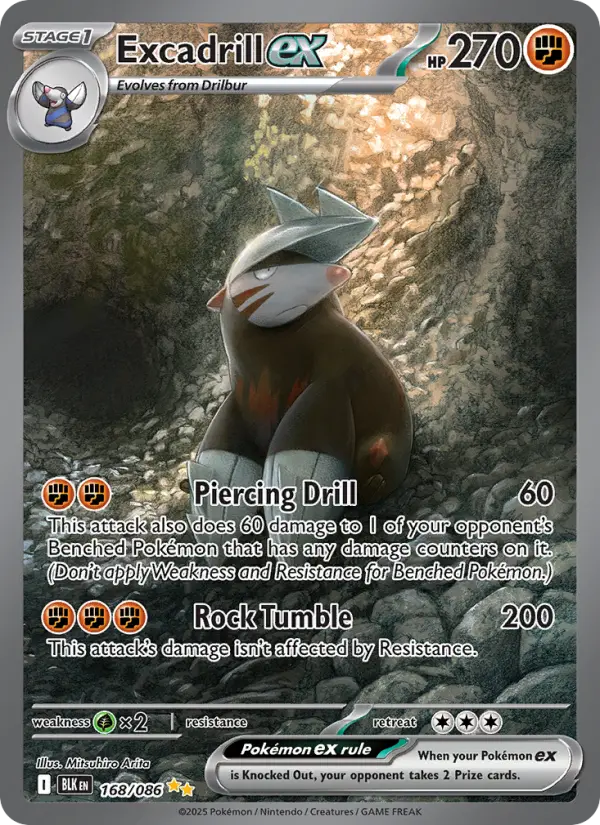 Excadrill ex, 168/086