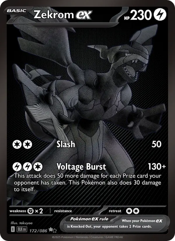 Zekrom ex, 172/086
