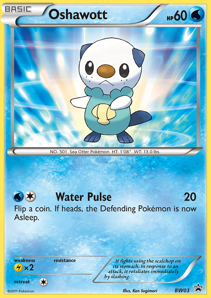 Oshawott, BW03/BW101