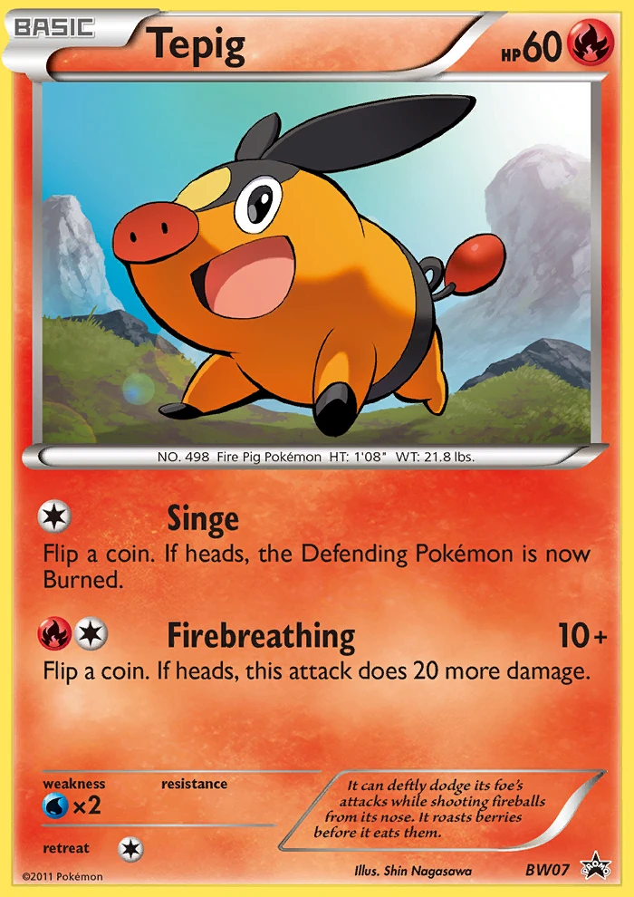 Tepig, BW07/BW101