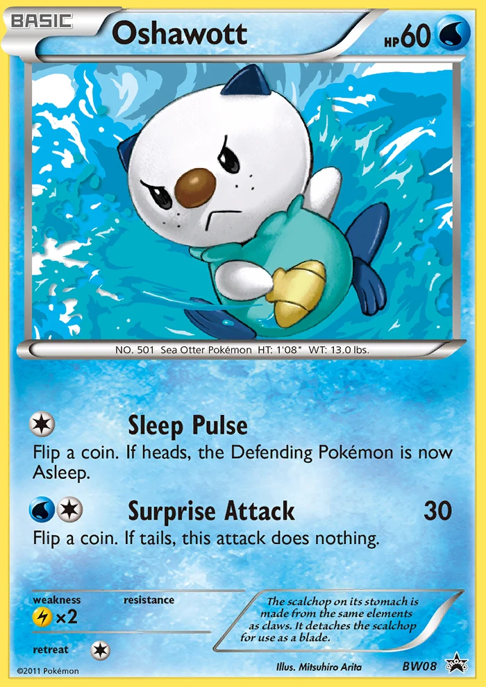 Oshawott, BW08/BW101