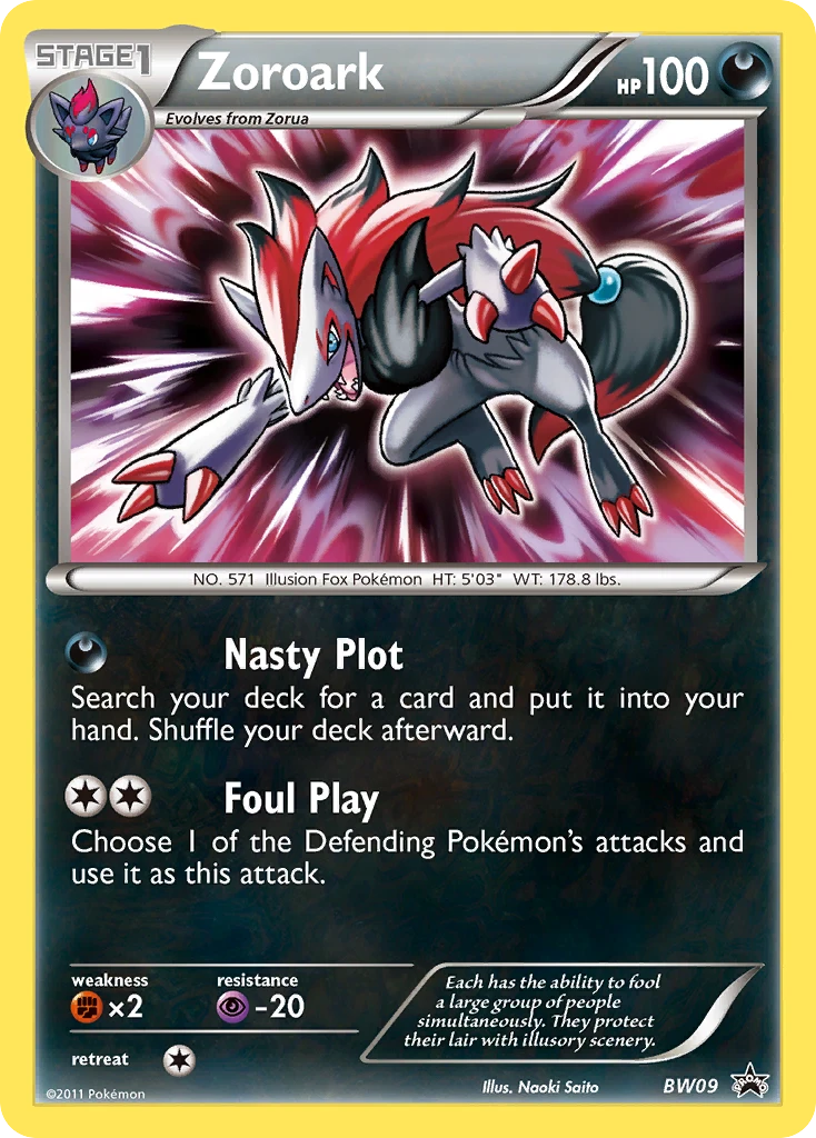 Zoroark, BW09/BW101