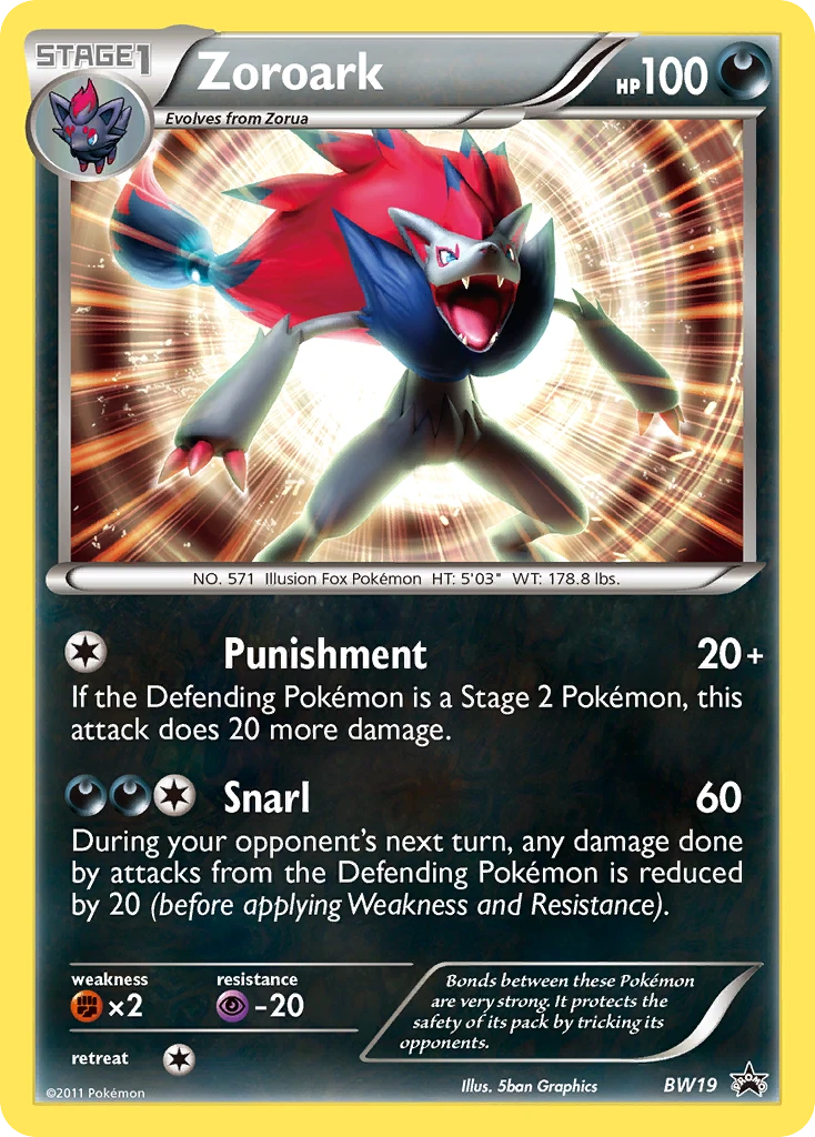 Zoroark, BW19/BW101