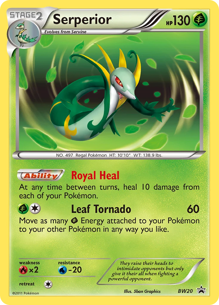Serperior, BW20/BW101