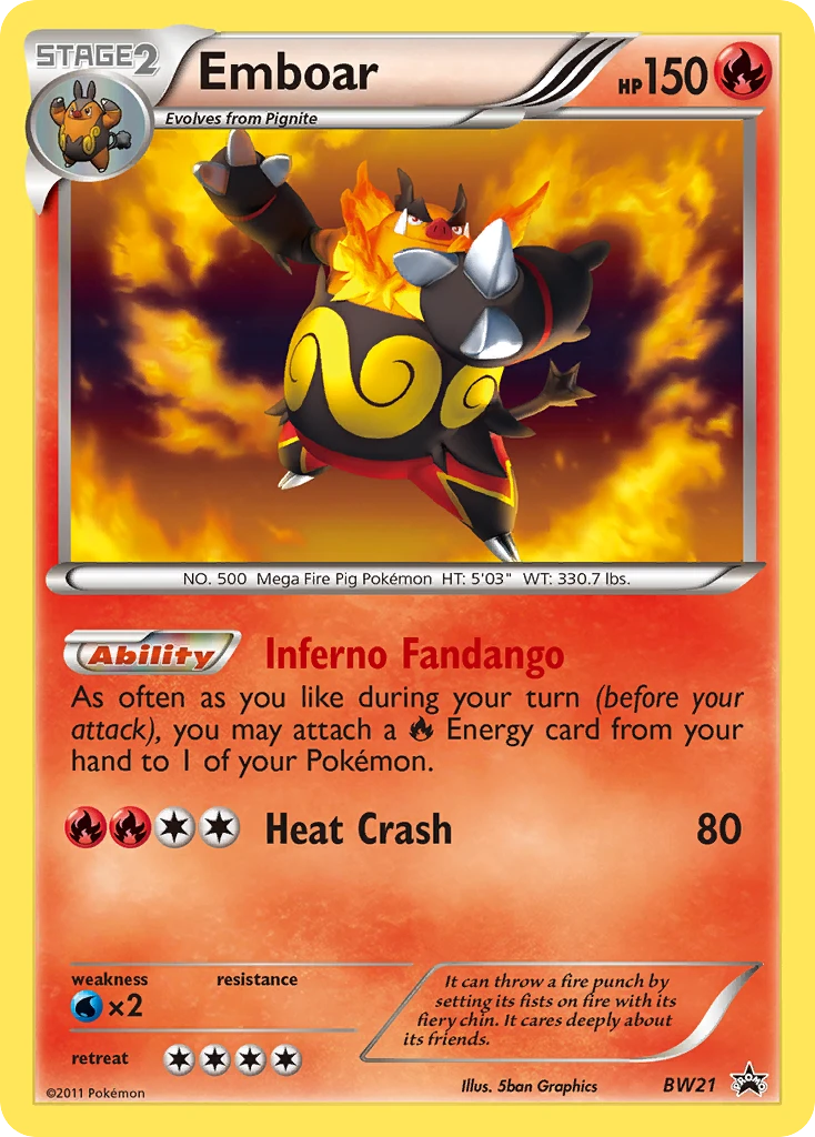 Emboar, BW21/BW101