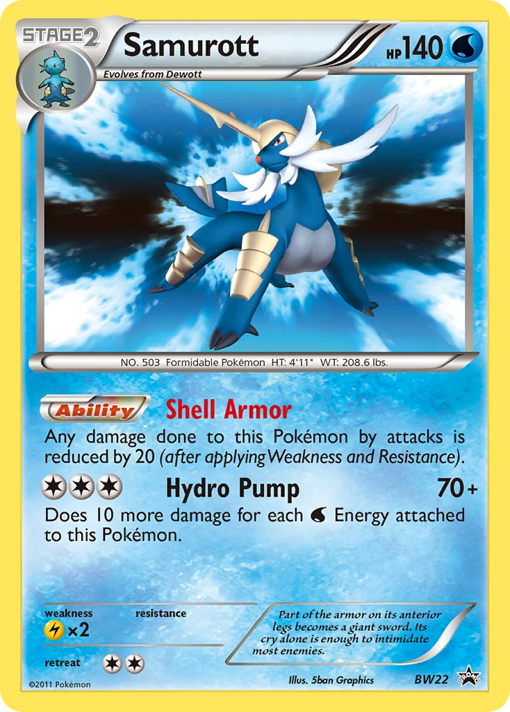 Samurott, BW22/BW101